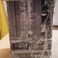 Scatola latta tema Parigi