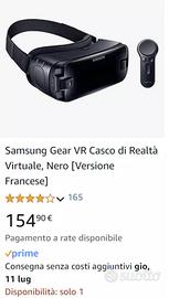 SAMSUNG GEAR VR OCULUS SM-R325 GREY CON CONTROLLER