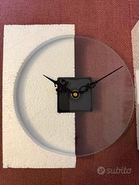 Orologio in vetro da decorare
