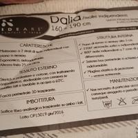 Rete matrimoniale e materasso