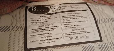 Rete matrimoniale e materasso