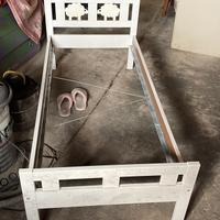 Lettino con materasso