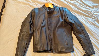 giubbotto moto pelle 