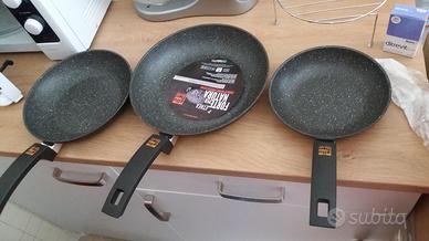 Moneta Etnea Set padelle antiaderenti 3 pezzi