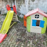 Casetta e scivolo