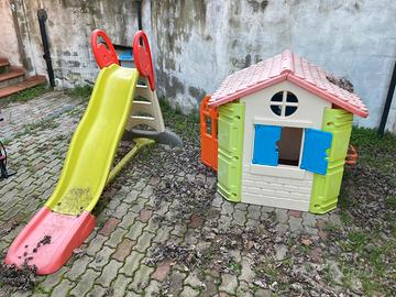 Casetta e scivolo