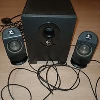 Sistema audio LOGITECH PC Speakers X-210 2.1 25W