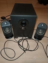 Sistema audio LOGITECH PC Speakers X-210 2.1 25W