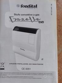 stufa convettiva a gas