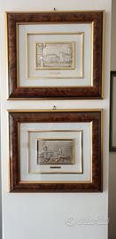 QUADRI IN ARGENTO SILVER PLATE 925