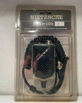 MS-105A, microfono altoparlante con connettore BNC