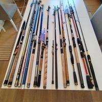 Canne da pesca usate