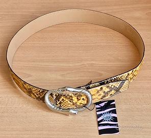Renato Balestra-Cintura in vero pitone hand made.