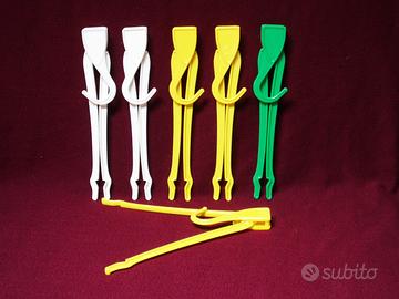 Lotto di 6 grucce pieghevoli da viaggio