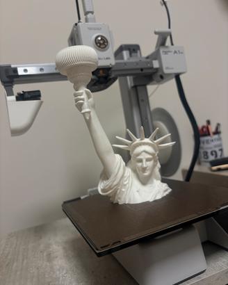 portacandela statua della libertà