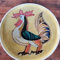 piatto in ceramica di Baratti Pesaro 