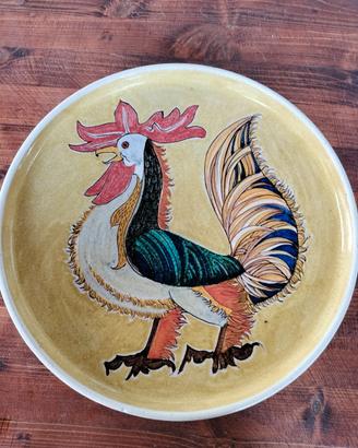 piatto in ceramica di Baratti Pesaro 