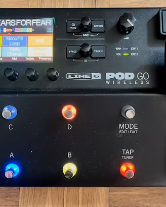 Pedaliera Multieffetto Line6 POD GO