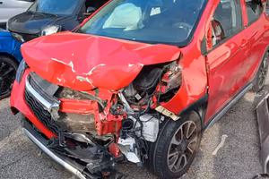 opel karl e citroen c3 incidentata