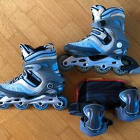 Rollers K2 EXO TECH - n. 39 con ginocchiere