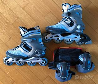 Rollers K2 EXO TECH - n. 39 con ginocchiere