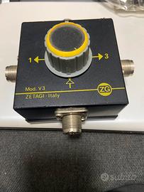 Commutatore antenna tre vie ZG-V3