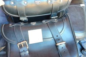 Borse franco cuoio moto custom
