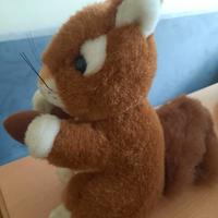 peluche scoiattolo per bimbi 