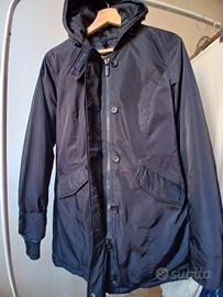Parka Woolrich donna blu scuro