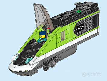 LEGO 60337 - locomotiva no motore -NUOVA SIGILLATA