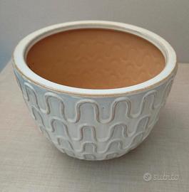 Vaso smaltato in terracotta 
