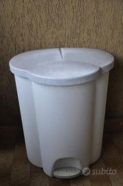 Pattumiera trio con pedale