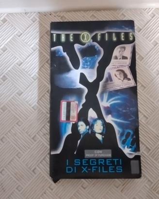 VHS I Segreti di X-Files piu varie Fiction