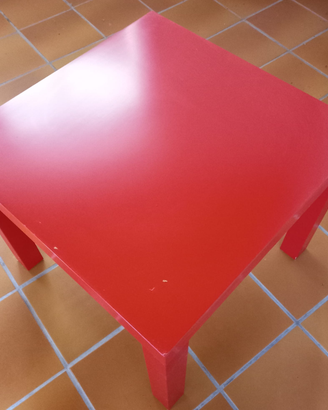 Tavolino rosso