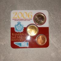 Lotto monete euro San Marino 2006