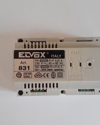 Alimentatore Elvox 831 per citofonia