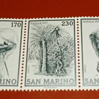 francobolli San marino 1977