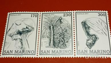 francobolli San marino 1977
