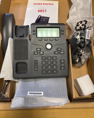telefono ip CISCO  6851 nuovo