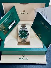 Rolex Oyster Perpetual 41 Green