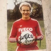 Foto Karl-Heinz con autografo