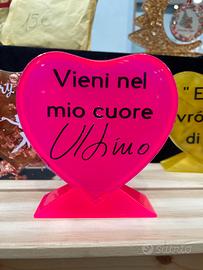 Cuoricino in resina epossidica Ultimo