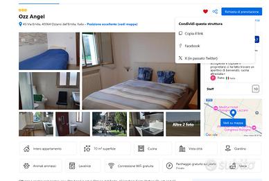 GRAN PREMIO F1 IMOLA-Appartamento 70 mq