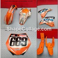 KIT PLASTICHE KTM SXF 450 2007 2010 SX-F 2008 2009