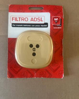 Filtro Adsl per impianti telefonici con prese trip