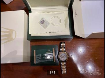Rolex Daytona acciaio oro