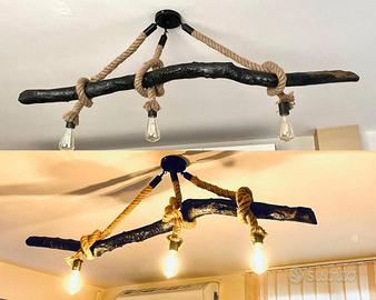 Lampadario fatto a mano