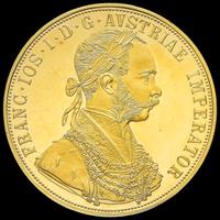 Moneta oro 4 ducati 1915