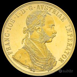 Moneta oro 4 ducati 1915