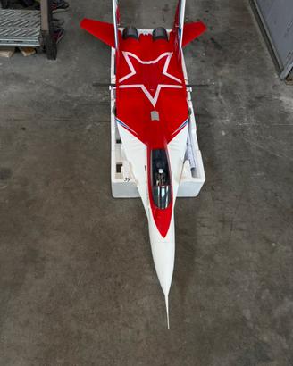 Freewimg mig 29 red star twin 80 mm no vettariale